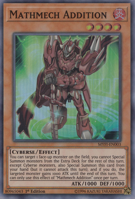Mathmech Addition [MYFI-EN003] Super Rare | Good Games Adelaide SA