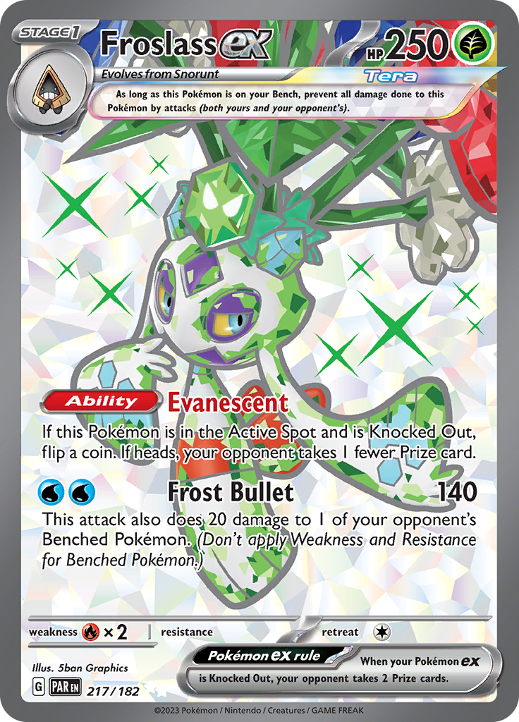 Froslass ex (217/182) [Scarlet & Violet: Paradox Rift] | Good Games Adelaide SA