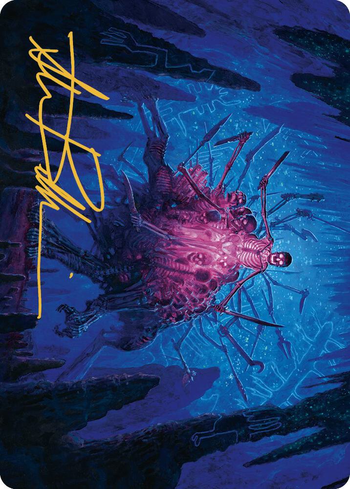 Uchbenbak the Great Mistake Art Card Gold Stamped Signature 38 (Art Series: The Lost Caverns of Ixalan)  | Good Games Adelaide SA