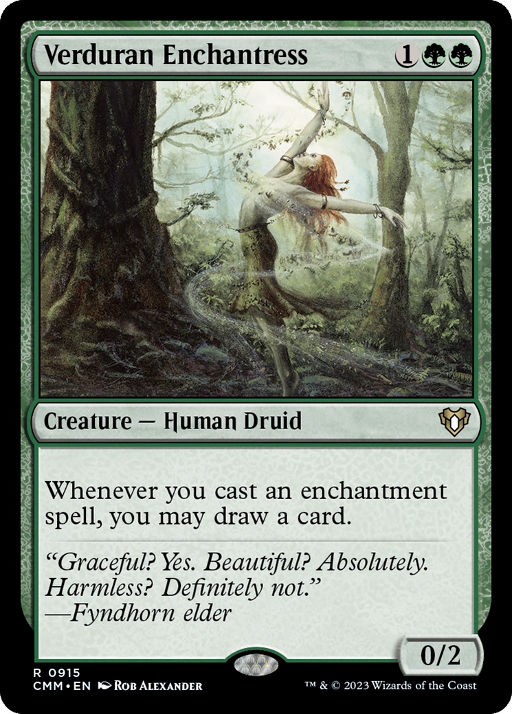 Verduran Enchantress [Commander Masters] | Good Games Adelaide SA