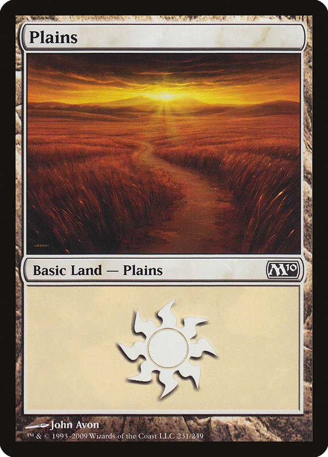 Plains (231) [Magic 2010] | Good Games Adelaide SA