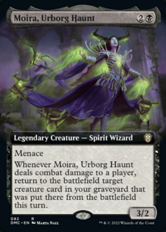 Moira, Urborg Haunt (Extended Art) [Dominaria United Commander] | Good Games Adelaide SA