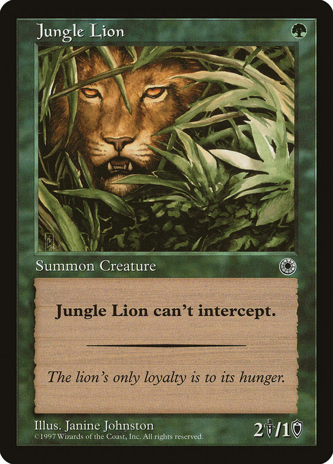 Jungle Lion [Portal] | Good Games Adelaide SA