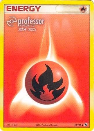 Fire Energy 2004 2005 108/109 (Professor Program Promos)  | Good Games Adelaide SA