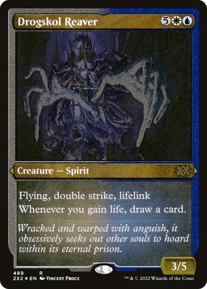 Drogskol Reaver Foil Etched 489 (Double Masters 2022)  - Foil | Good Games Adelaide SA