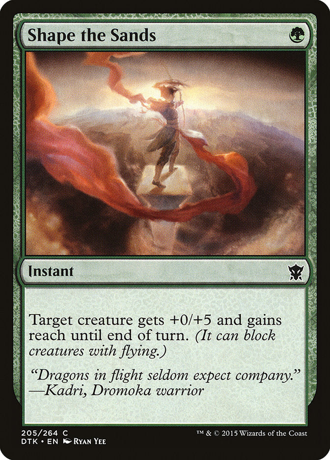 Shape the Sands 205 (Dragons of Tarkir)  | Good Games Adelaide SA