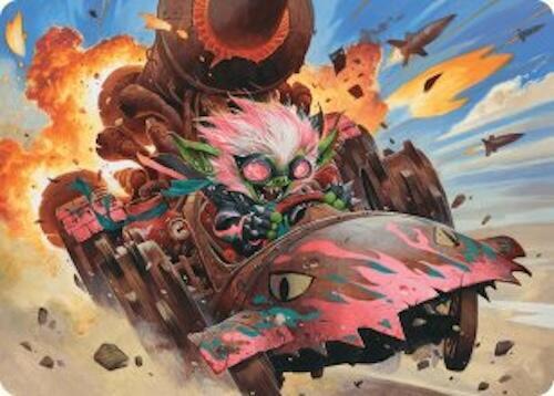 Redshift Rocketeer Chief Art Card 13 (Art Series: Aetherdrift)  | Good Games Adelaide SA