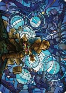 Raff Weatherlight Stalwart Art Card 76 (Art Series: Dominaria United)  | Good Games Adelaide SA