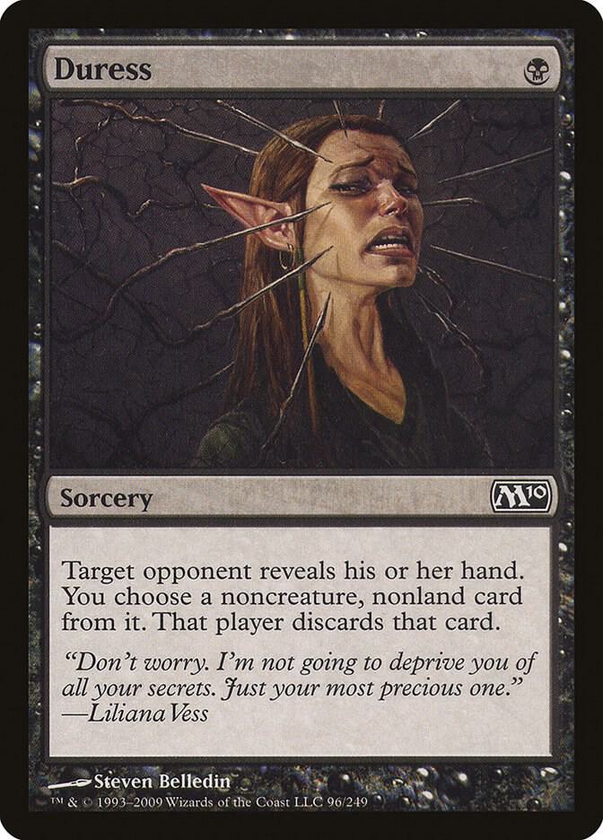 Duress 96 (Magic 2010 (M10))  - Foil | Good Games Adelaide SA