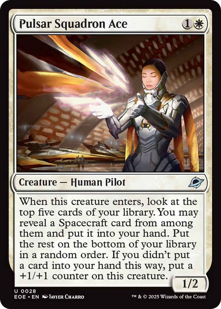 Pulsar Squadron Ace [Edge of Eternities] | Good Games Adelaide SA