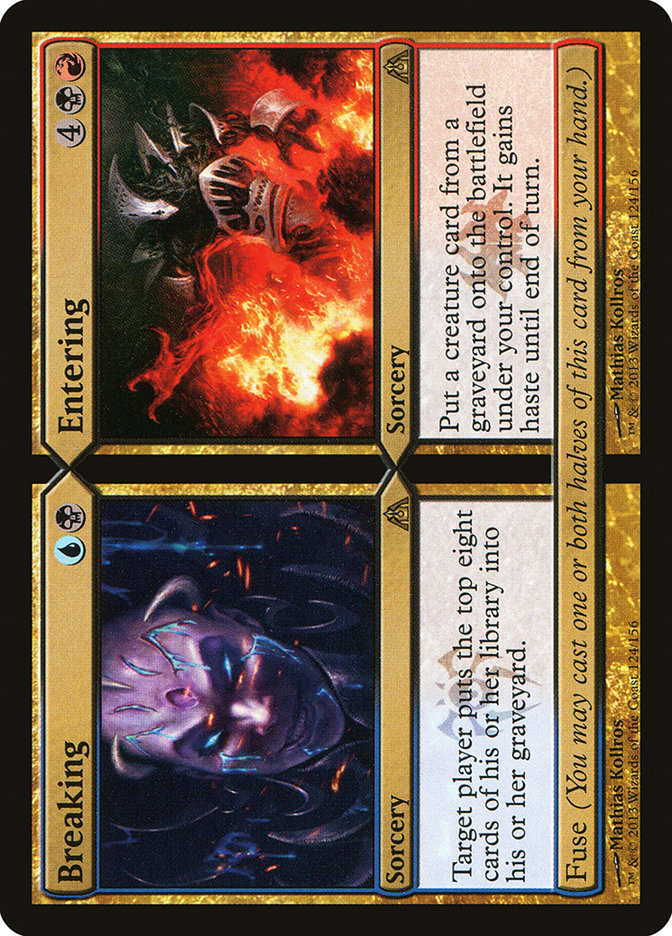 Breaking // Entering 124/156 (Dragon's Maze)  - Foil | Good Games Adelaide SA