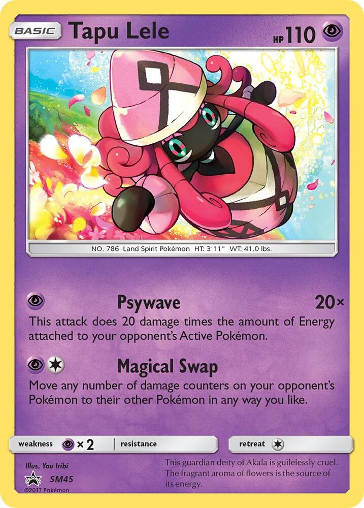 Tapu Lele SM45 (SM Promos)  - Holofoil | Good Games Adelaide SA