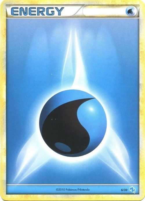 Water Energy (6/30) [HeartGold & SoulSilver: Trainer Kit - Gyarados] | Good Games Adelaide SA