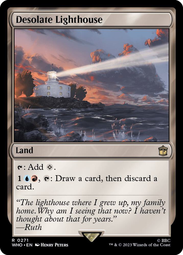 Desolate Lighthouse 271 (Universes Beyond: Doctor Who)  | Good Games Adelaide SA