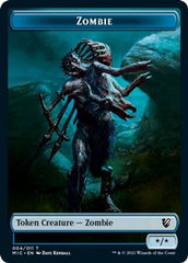 Zombie (005) // Zombie (004) Double-sided Token [Innistrad: Midnight Hunt Commander] | Good Games Adelaide SA