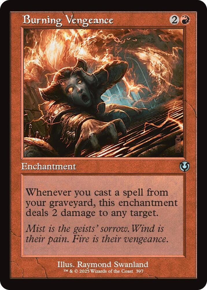 Burning Vengeance 397 (Innistrad Remastered)  - Foil | Good Games Adelaide SA