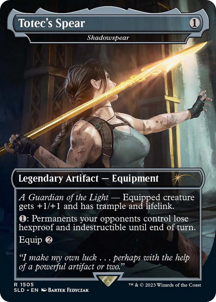 Totecs Spear Shadowspear 1505 (Secret Lair Drop Series)  | Good Games Adelaide SA