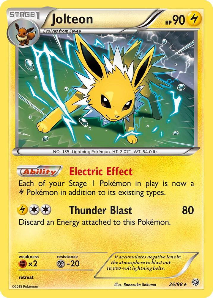 Jolteon 26/98 (XY - Ancient Origins)  - Holofoil | Good Games Adelaide SA