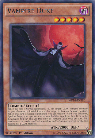 Vampire Duke [MP14-EN180] Rare | Good Games Adelaide SA