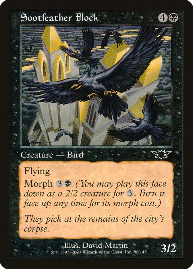 Sootfeather Flock 82 (Legions)  - Foil | Good Games Adelaide SA