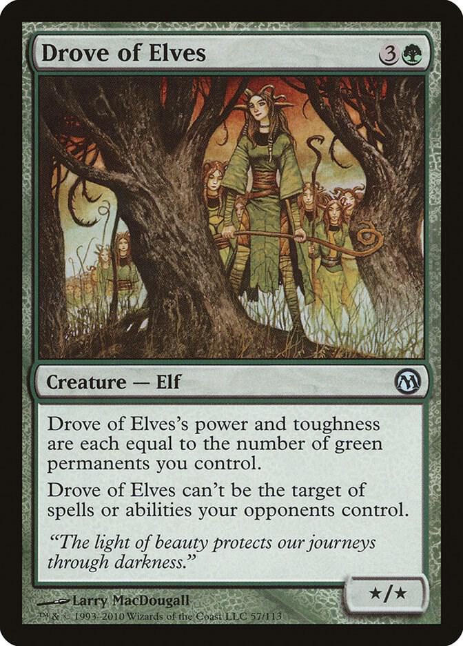 Drove of Elves 57 (Duels of the Planeswalkers)  | Good Games Adelaide SA