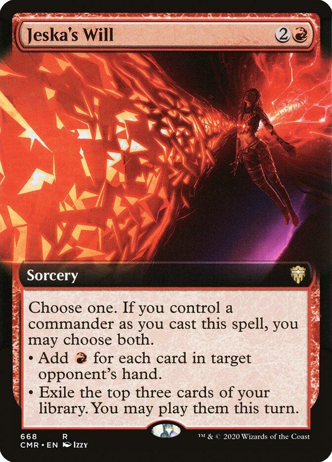 Jeska's Will 668 (Commander Legends)  - Extended Art | Good Games Adelaide SA