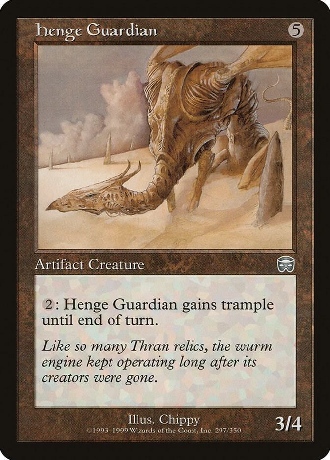 Henge Guardian 297 (Mercadian Masques)  | Good Games Adelaide SA