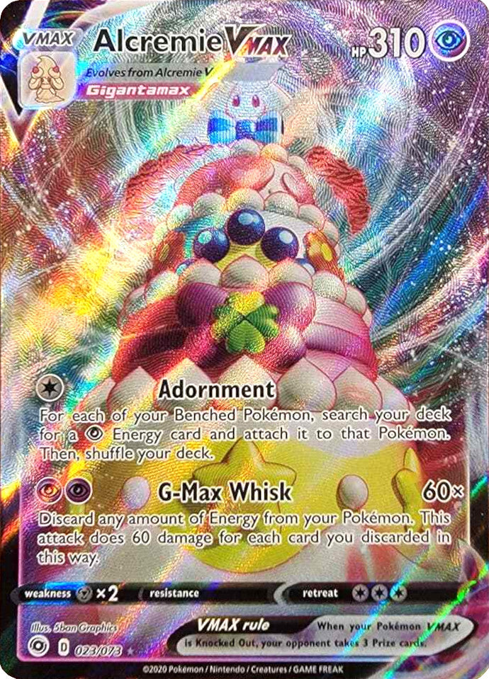 Alcremie VMAX (023/073) [Prize Pack Series One] | Good Games Adelaide SA
