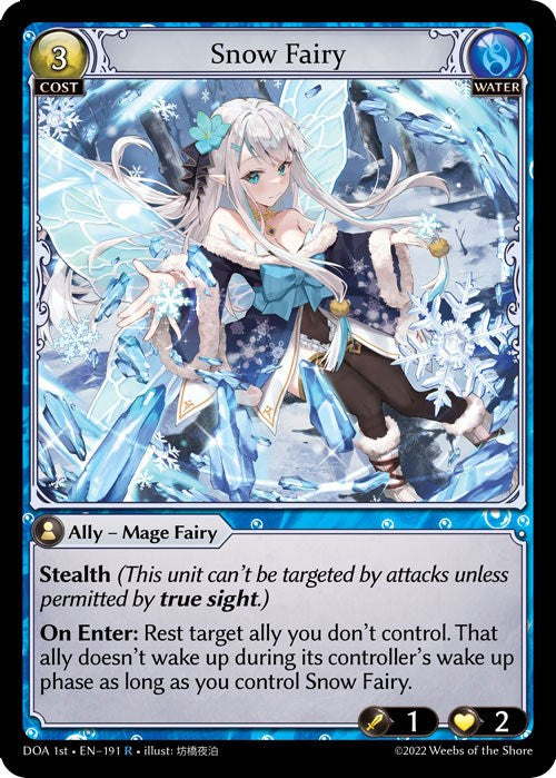 Snow Fairy (191) [Dawn of Ashes: 1st Edition] | Good Games Adelaide SA