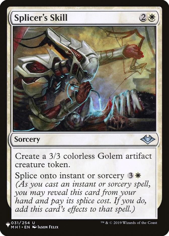 Splicers Skill 031/254 (The List Reprints)  | Good Games Adelaide SA