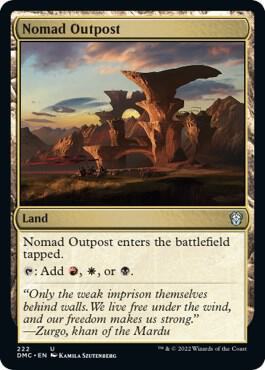 Nomad Outpost 222 (Commander: Dominaria United)  | Good Games Adelaide SA