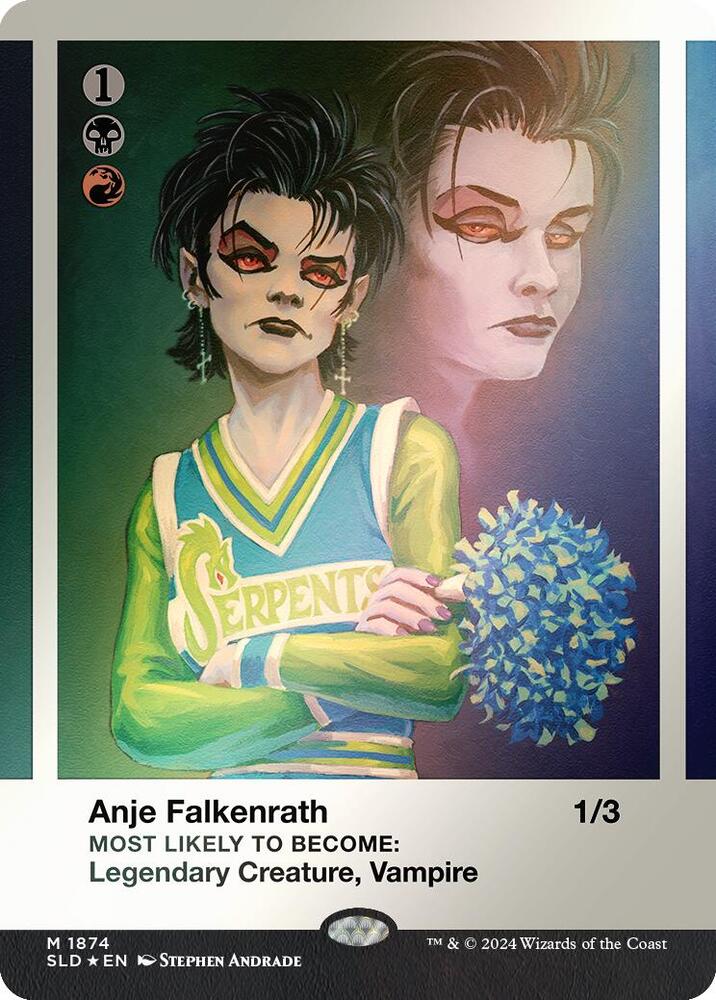 Anje Falkenrath Rainbow Foil 1874 (Secret Lair Drop Series)  - Foil | Good Games Adelaide SA