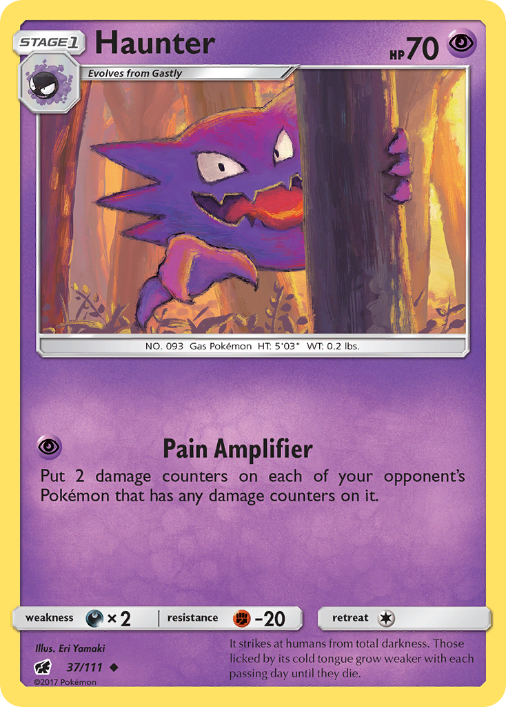 Haunter (37/111) [Sun & Moon: Crimson Invasion] | Good Games Adelaide SA