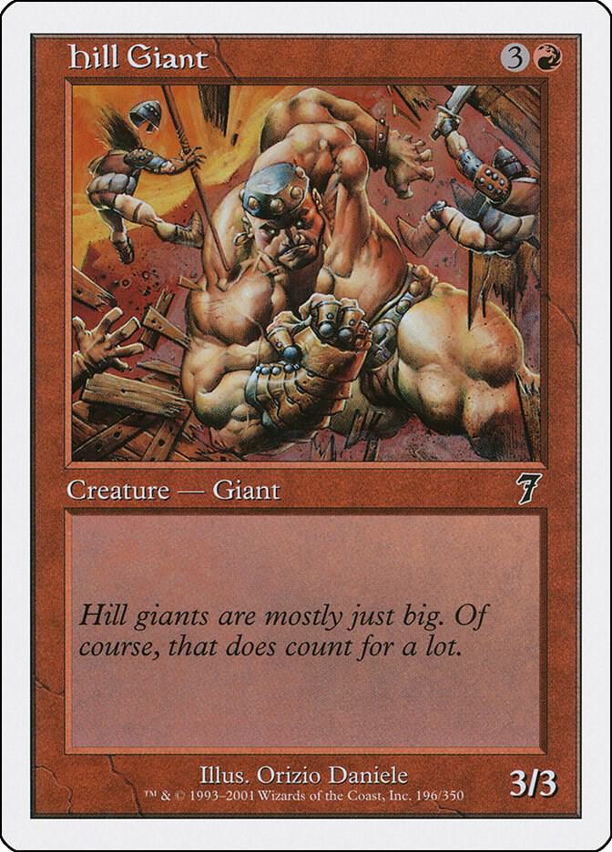 Hill Giant 196 (7th Edition)  | Good Games Adelaide SA