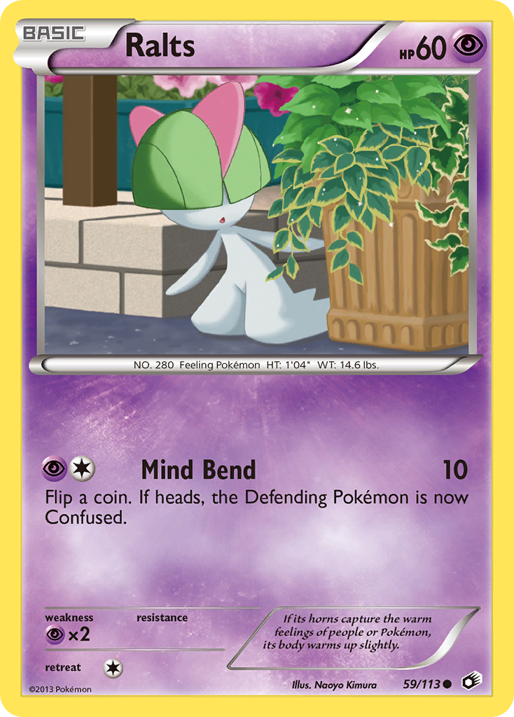 Ralts (59/113) [Black & White: Legendary Treasures] | Good Games Adelaide SA