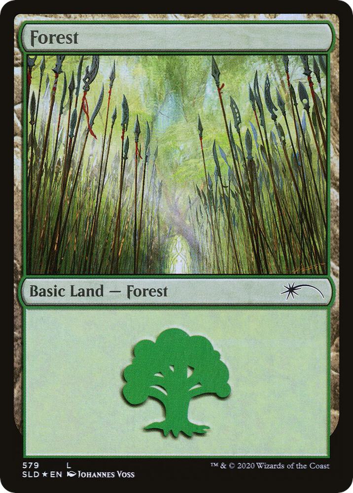 Forest 579 579 (Secret Lair Drop Series)  - Foil | Good Games Adelaide SA