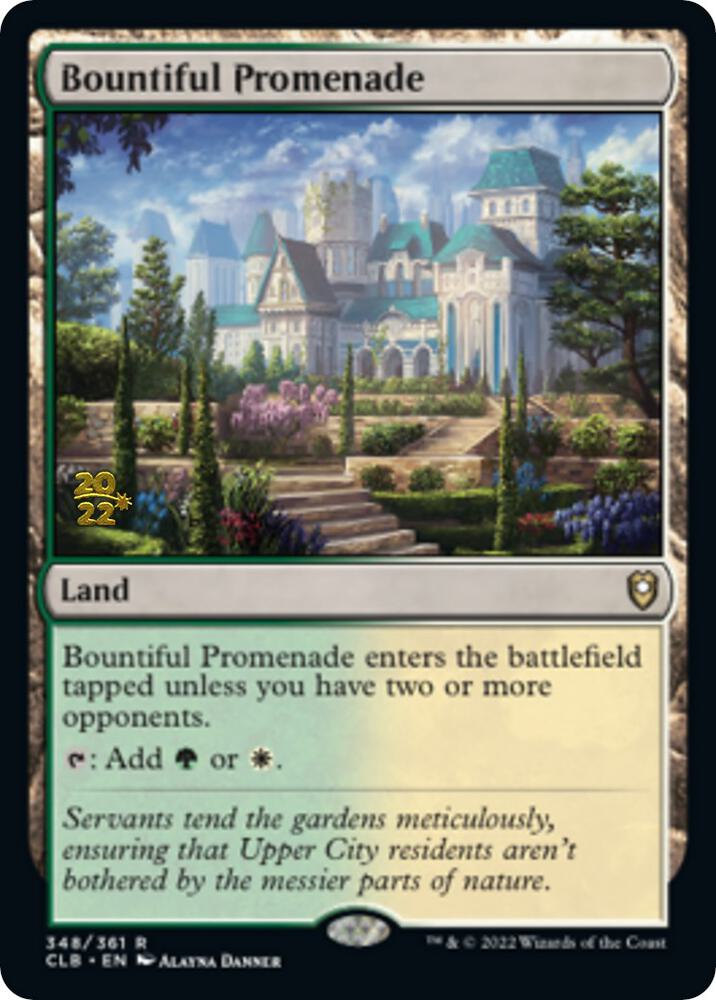Bountiful Promenade 348 (Prerelease Cards)  - Foil | Good Games Adelaide SA