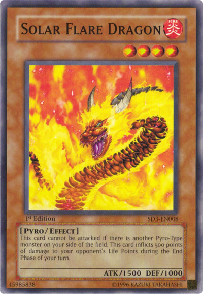 Solar Flare Dragon [SD3-EN008] Common | Good Games Adelaide SA