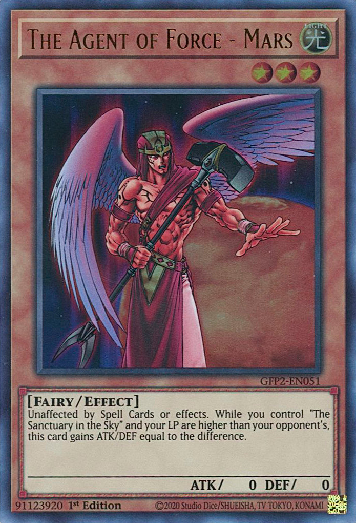 The Agent of Force - Mars [GFP2-EN051] Ultra Rare | Good Games Adelaide SA