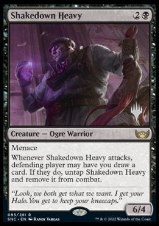 Shakedown Heavy (Promo Pack) [Streets of New Capenna Promos] | Good Games Adelaide SA