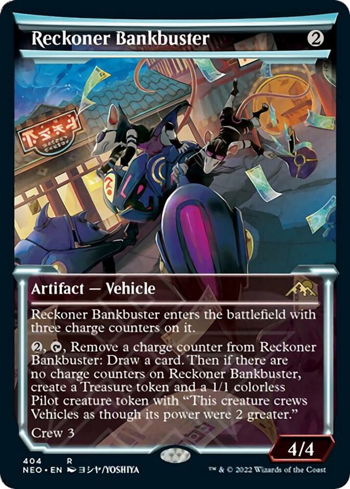 Reckoner Bankbuster 404 (Kamigawa: Neon Dynasty)  - Showcase | Good Games Adelaide SA
