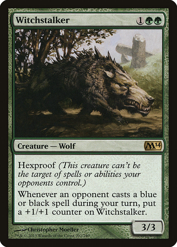 Witchstalker 202 (Magic 2014 (M14))  - Foil | Good Games Adelaide SA