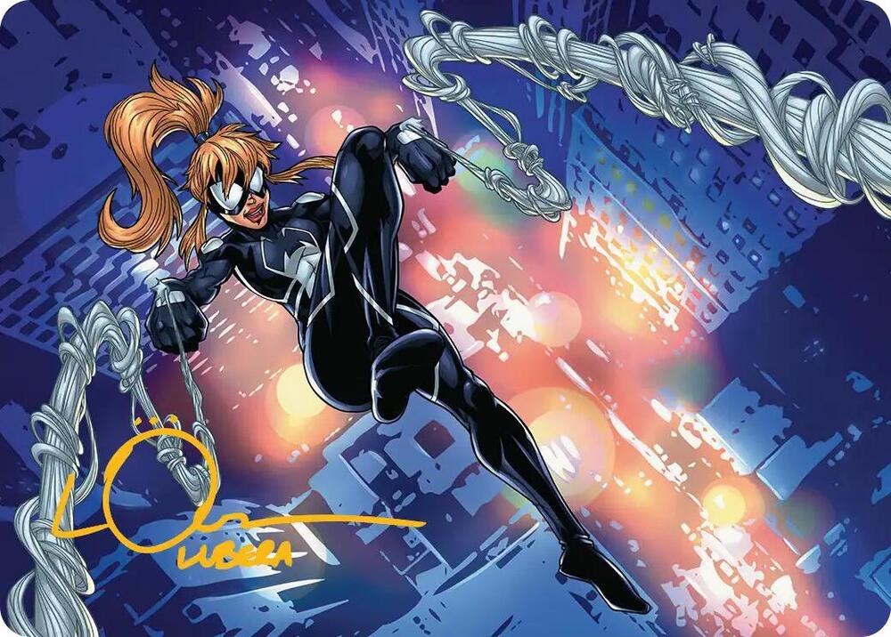 Arana Heart of the Spider Art Card Gold Stamped Signature 37 (Art Series: Marvel's Spider-Man)  | Good Games Adelaide SA