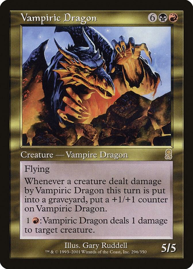 Vampiric Dragon 296 (Odyssey)  - Foil | Good Games Adelaide SA