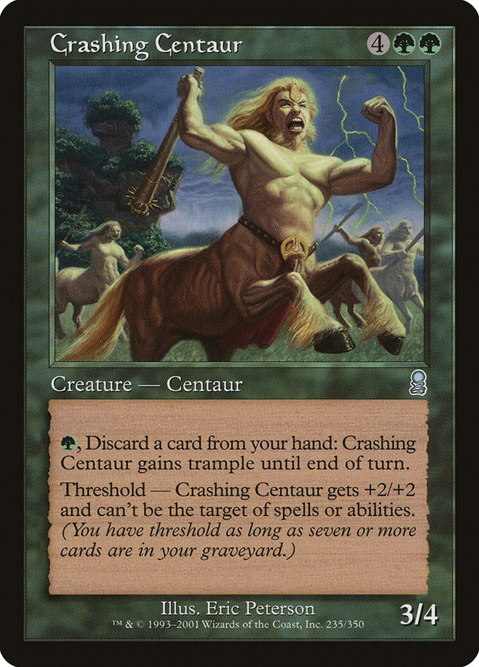 Crashing Centaur 235 (Odyssey)  - Foil | Good Games Adelaide SA