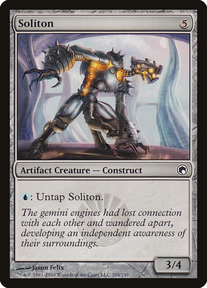 Soliton 204 (Scars of Mirrodin)  - Foil | Good Games Adelaide SA