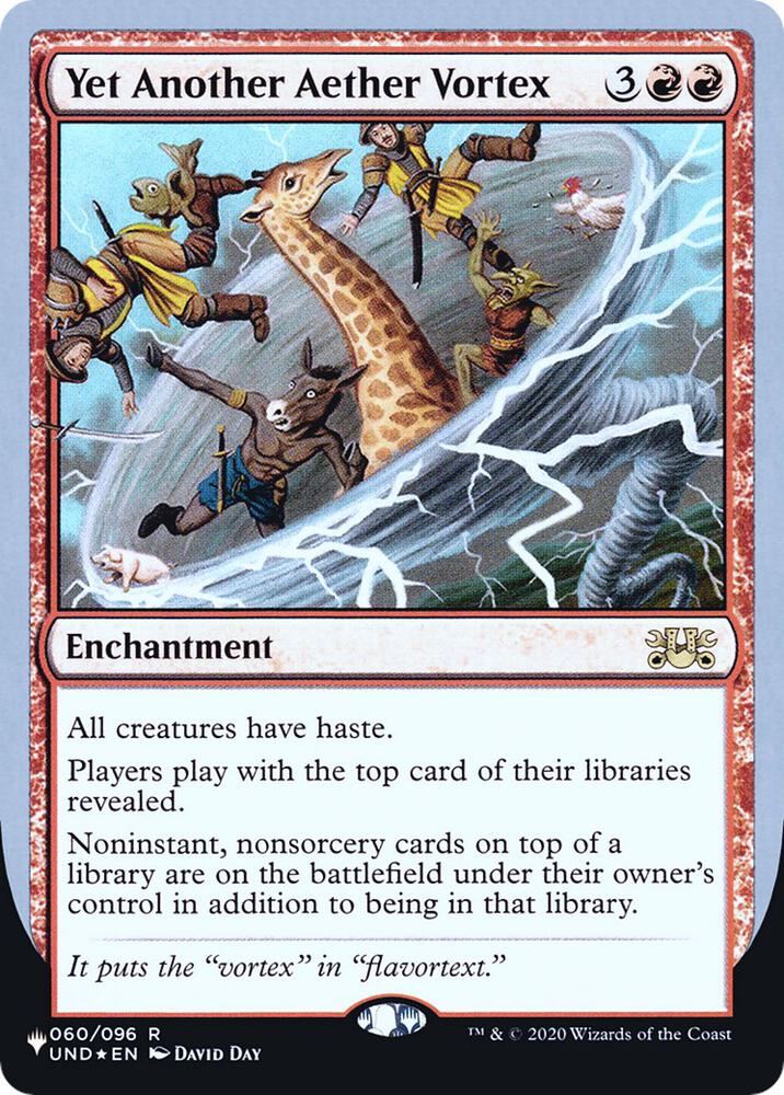 Yet Another Aether Vortex 060/096 (The List Reprints)  - Foil | Good Games Adelaide SA