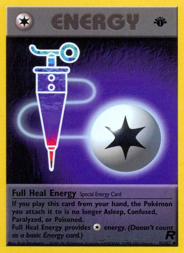 Full Heal Energy 81/82 (Team Rocket)  - 1st Edition | Good Games Adelaide SA