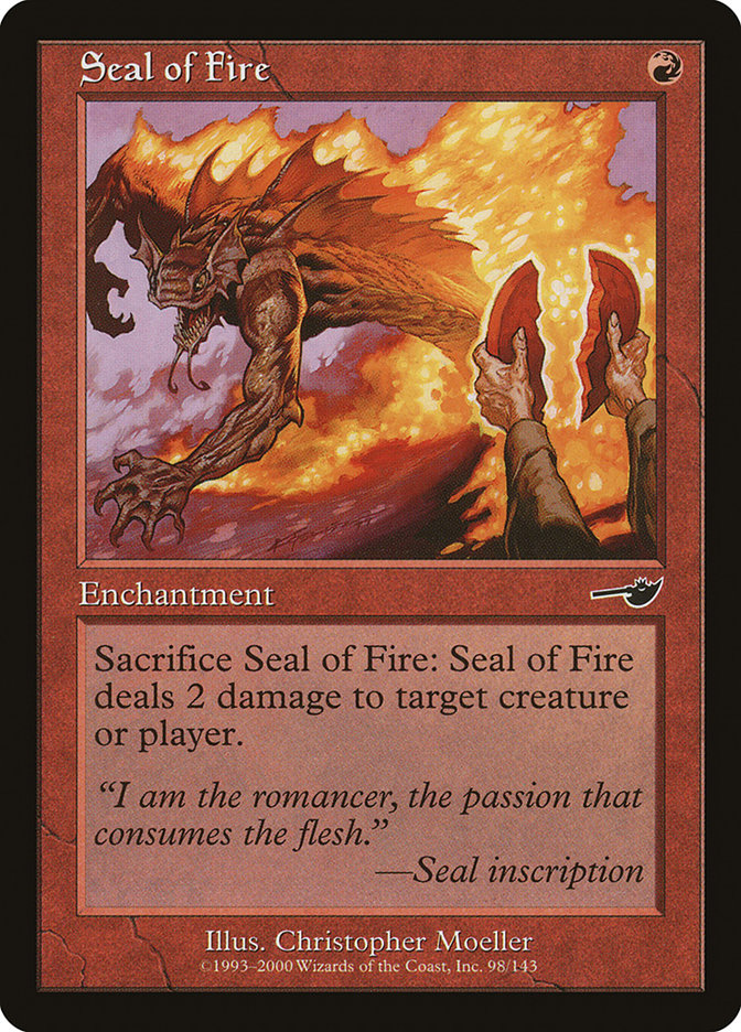 Seal of Fire [Nemesis] | Good Games Adelaide SA