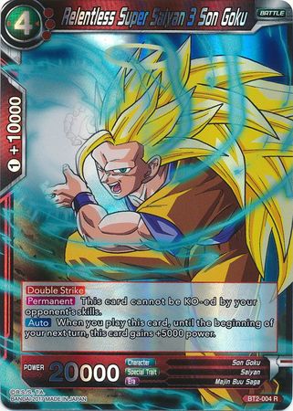 Relentless Super Saiyan 3 Son Goku [BT2-004] | Good Games Adelaide SA